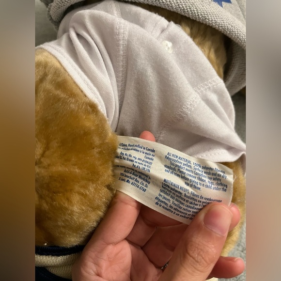 Build-A-Bear BAB Toronto Maple Leaf Uniform Bear - Picture 8 of 12